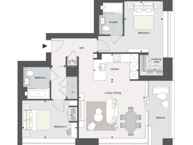 camden 2 beds