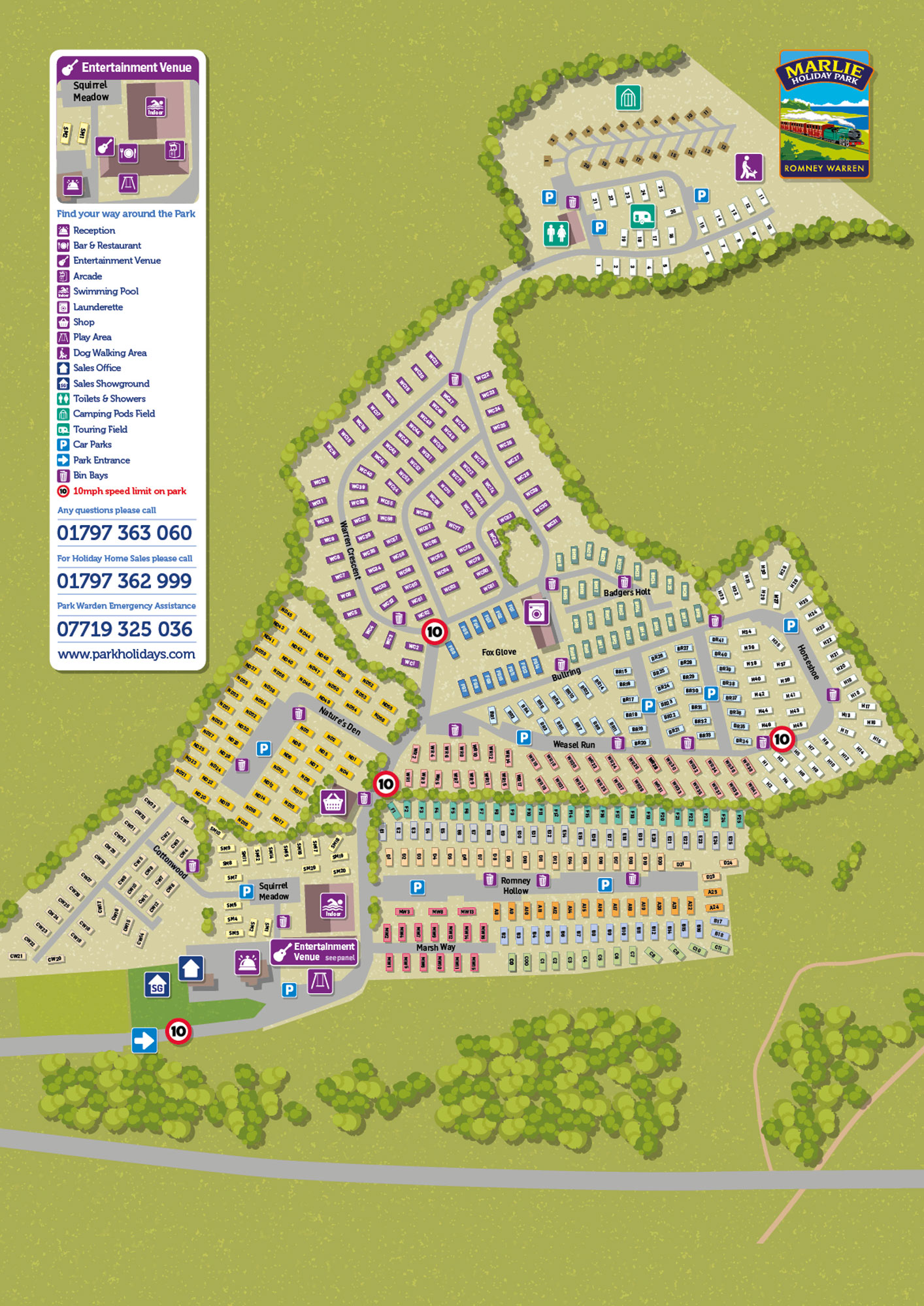 Willerby Robertsbridge, Marlie Holiday Park, New Romney, Kent floorplan