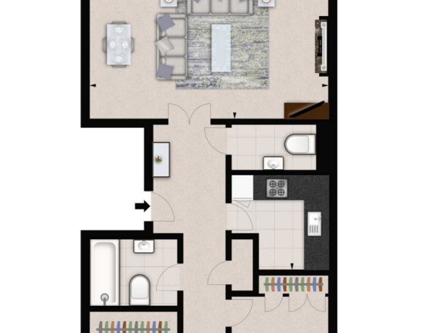 Lexam Gardens Apartment Floor Plan