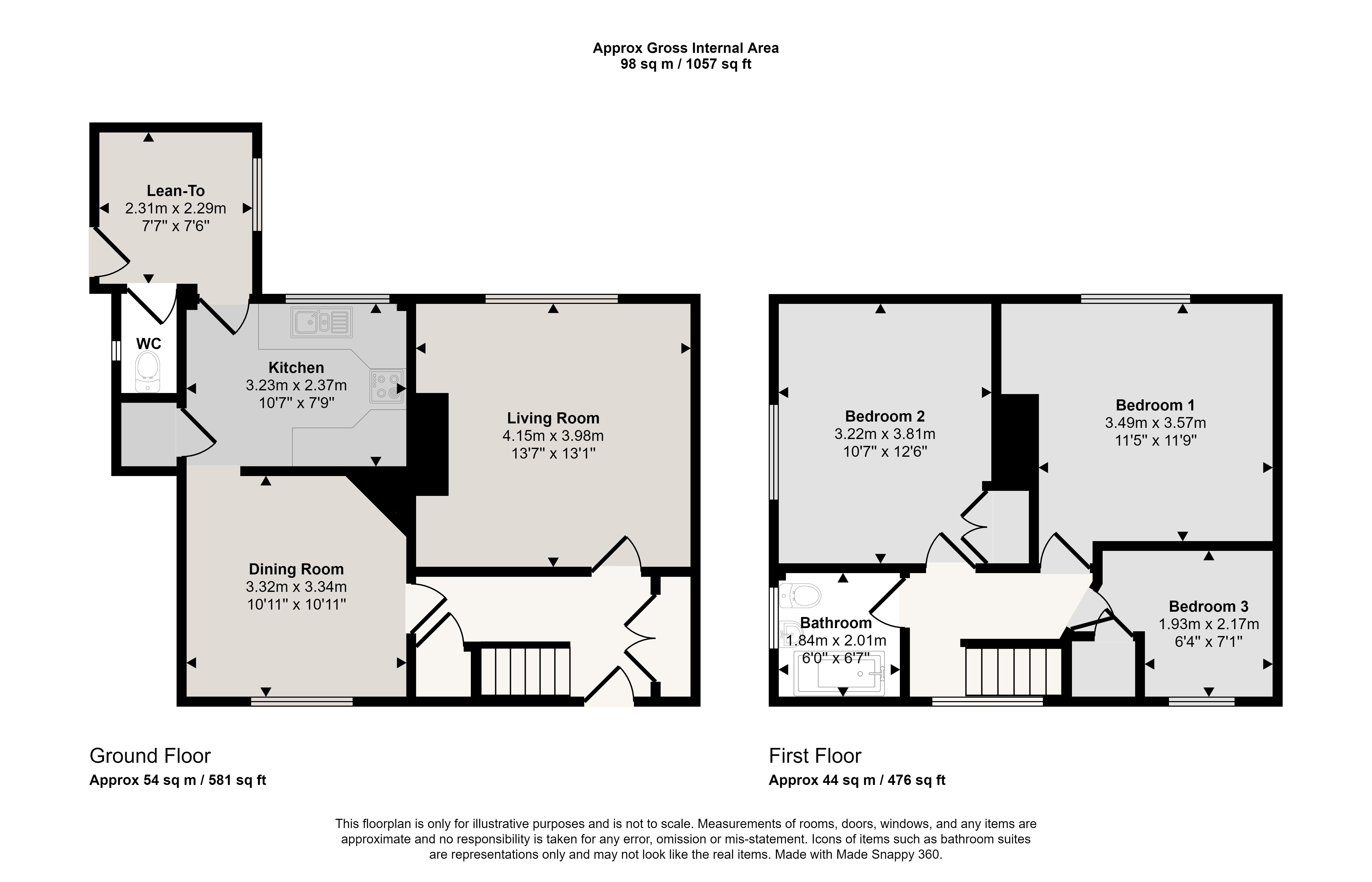 Castle Crescent, Castle Road, Saltwood, Hythe, Kent floorplan