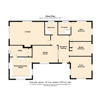 Floor plan- Beoleydale, Devils Bridge, Aberystwyth 