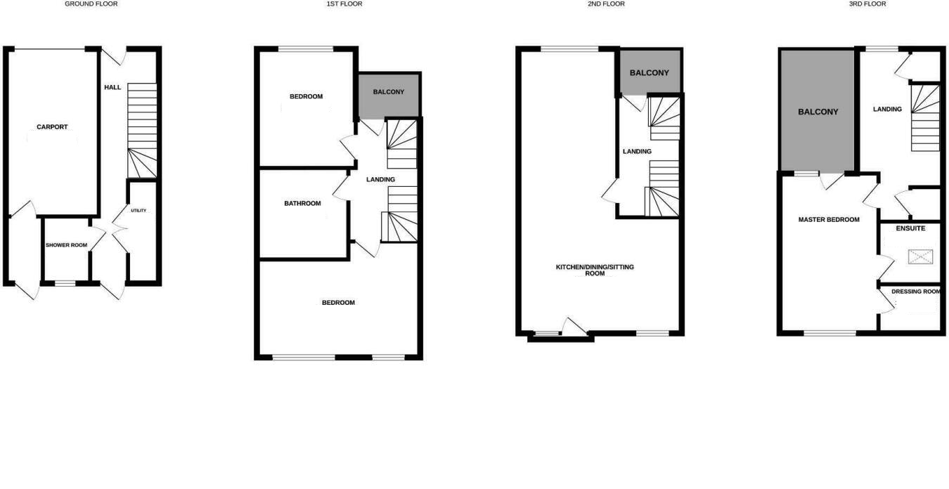 Ocean Gateway, Fishermans Beach, Hythe, Kent floorplan