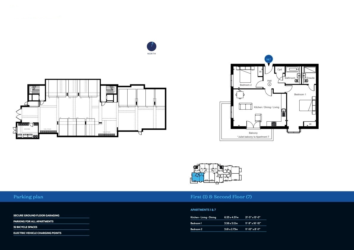 1 Cautley House, Seabrook Road, Hythe, Kent floorplan