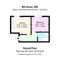 flat 11 , mill house foor plan 