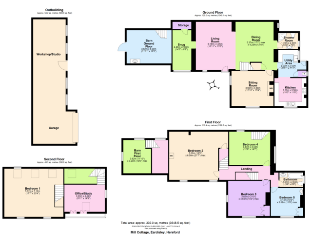 Mill Cottage, Eardisley, Hereford - all floors.PNG