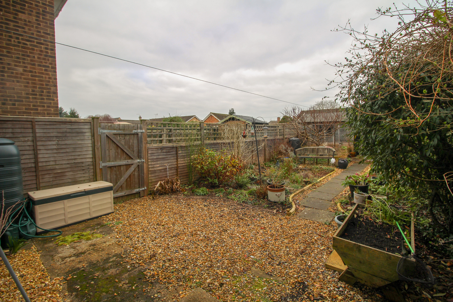 Rear garden