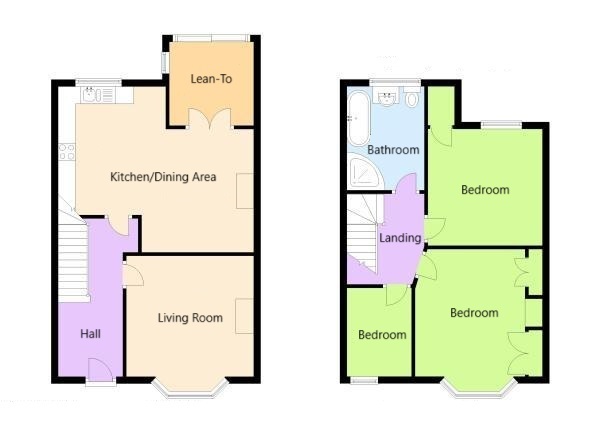 Chart Road, Folkestone, Kent floorplan