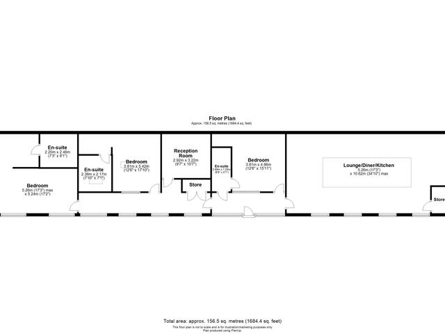 Floor plan - 9-150 Great Charles St