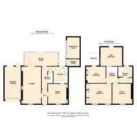 Floor plan- Poplars, Capel Bangor, Aberystwyth 