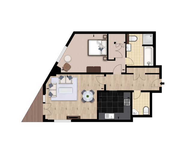 Flat 14 Canary Wharf