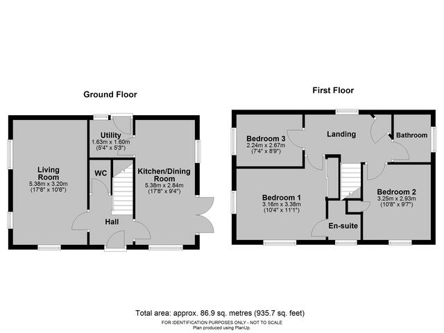 24 St Peters Field, Whitestone, Hereford - all floors (1).JPG