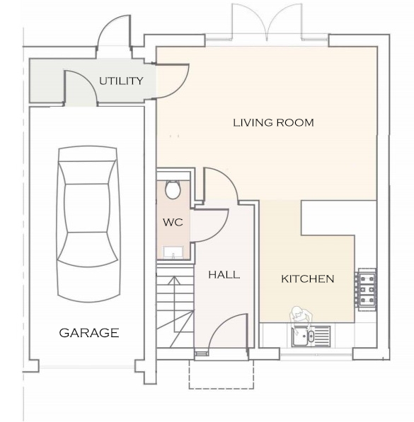 2 Swale Crescent, St. Marys Bay, Kent floorplan