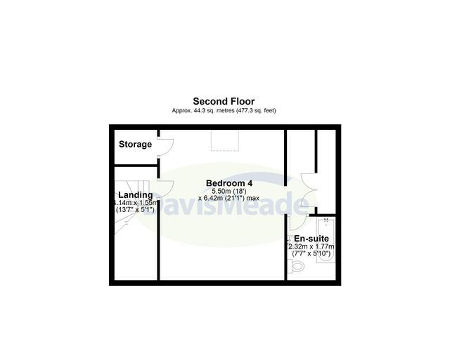 46 Hay Street, Marshfield - Second Floor.JPG