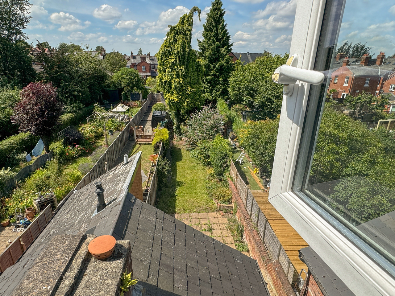 Garden from bed 3