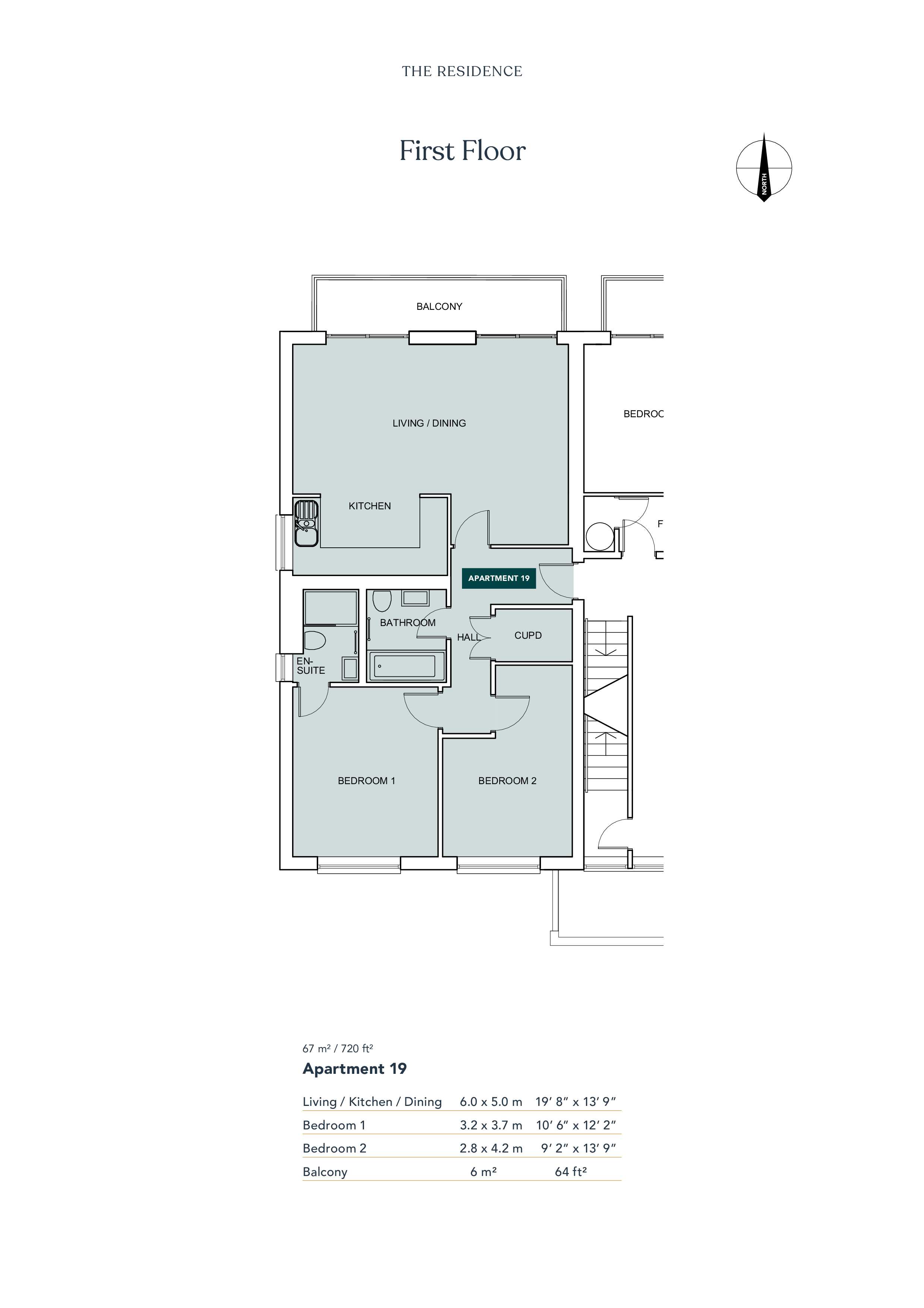 19 The Residence, South Road, Hythe, Kent floorplan