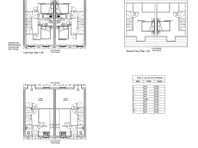 Sandall Court - Floor Plans 