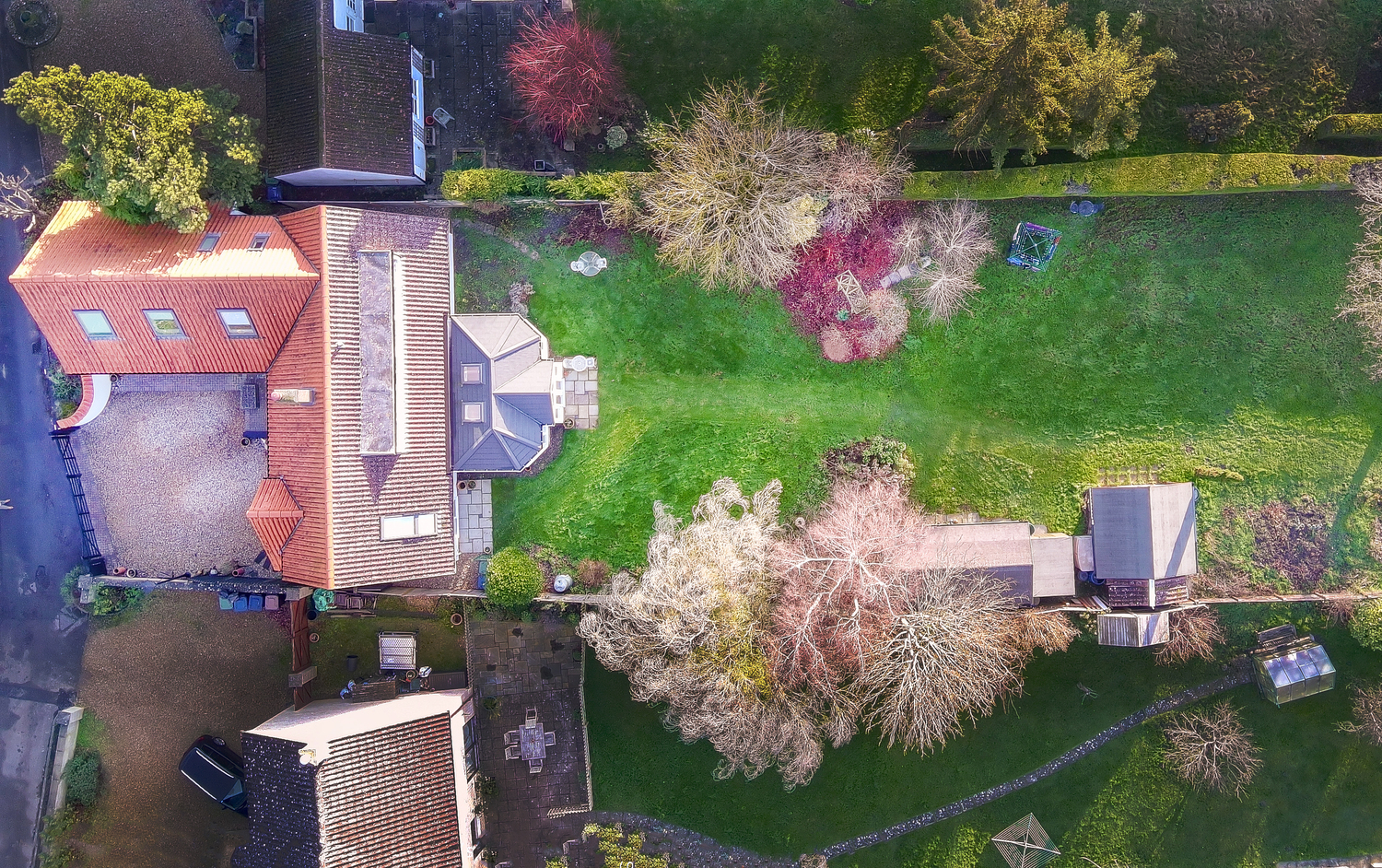 Hi level garden over