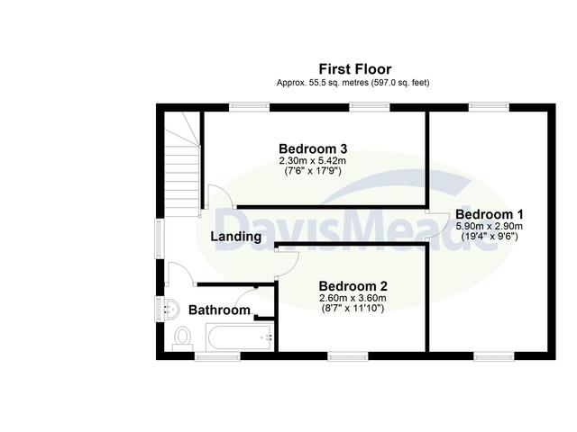 3 Robbins Close, Marshfield - Floor 1.JPG