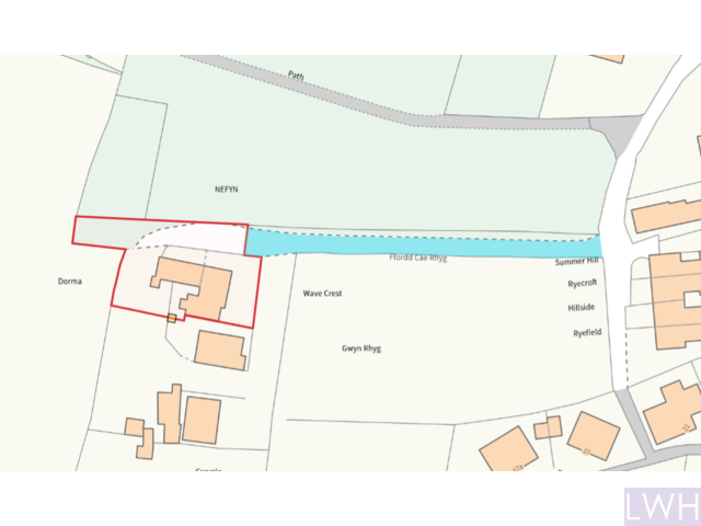 Plan of Wave Crest & Droma (for identification only)