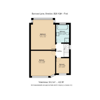 barrows lane First floor plan