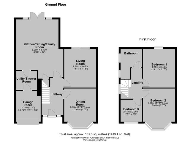 21 Ranelagh Street, Whitecross, Hereford - all floors.JPG